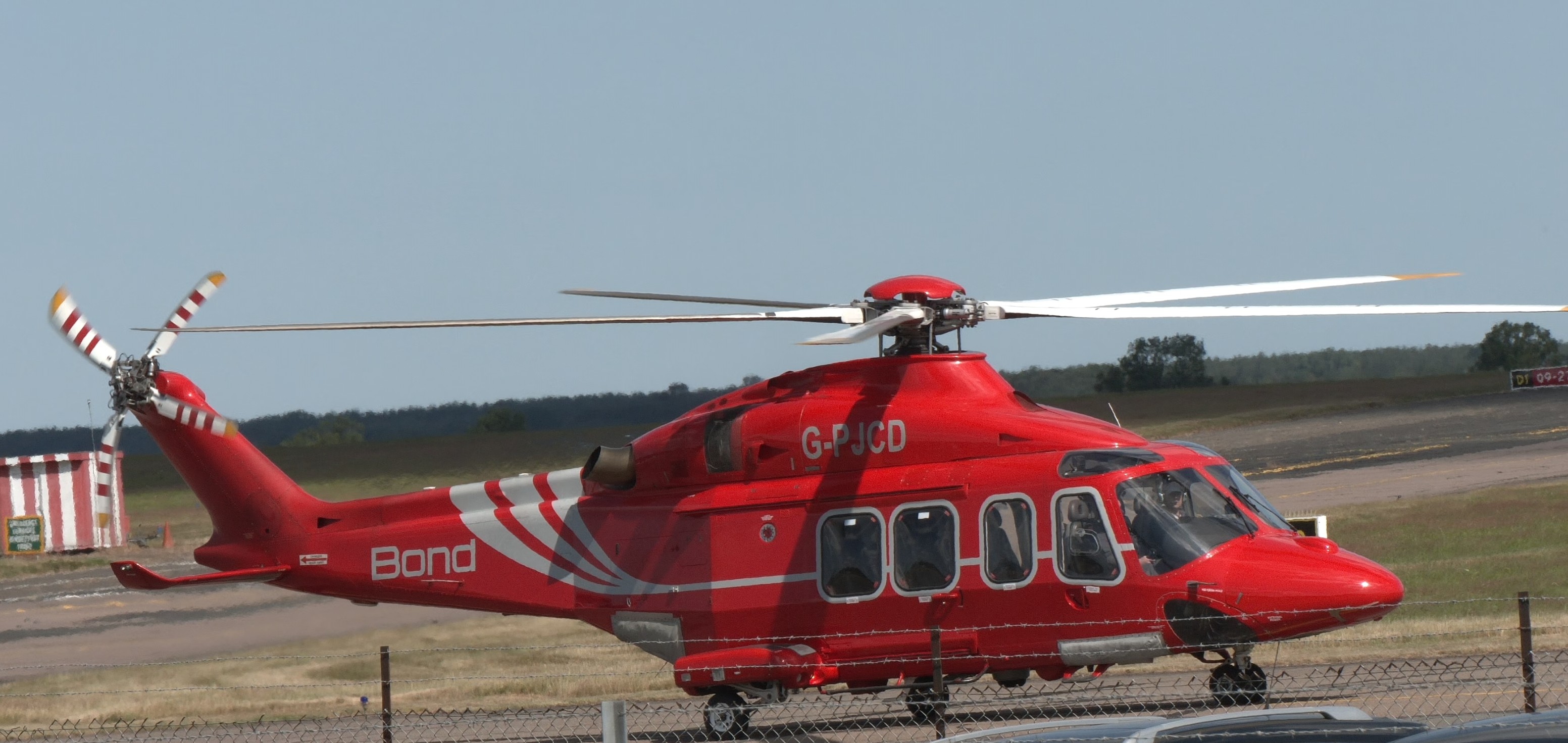 Leonardo AW139 Helicopter Taxis Right Past Me Up